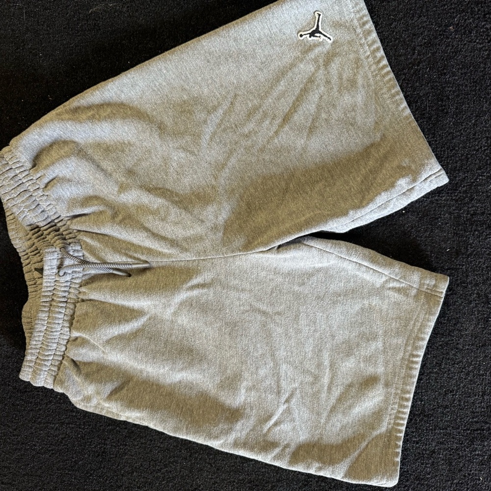 Jordan Kids Gray Athletic Shorts